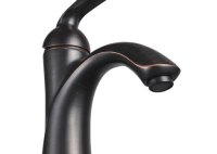 Bronze Single Hole Bathroom Sink Faucet
