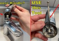 How To Fix A Loose Bathroom Sink Faucet Handle