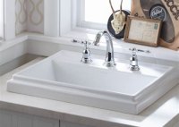 Kohler Rectangular Drop In Bathroom Sink