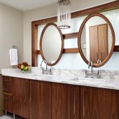 Bathroom Mirrors Over Double Sink Vanity