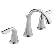 Delta Lahara 2 Handle Widespread Bathroom Faucet