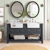 Farm Sink Bathroom Vanity