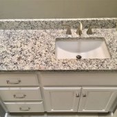 Granite Bathroom Countertop Sink