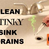 How To Clean A Bathroom Sink Drain That Smells