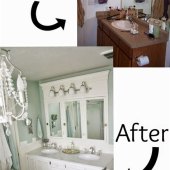 How To Get Rid Of Old Bathroom Vanity