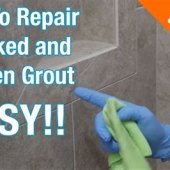 How To Repair Bathroom Shower Tile Grout