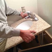 How To Replace A Bathroom Sink Countertop