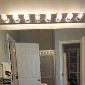 How To Replace Bathroom Hollywood Lights