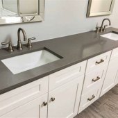 Quartz Bathroom Countertops With Sink