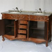Victorian Double Sink Bathroom Vanities