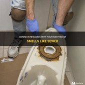 What Causes Your Bathroom To Smell Like Sewage