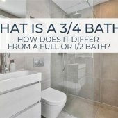 What Is 3 4 Bathroom Mean