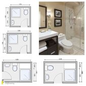 What Is A Standard Bathroom Size