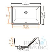 What Is The Standard Size Undermount Bathroom Sink