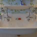 1950s Wall Mount Bathroom Sink Faucets