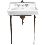 1950s Wall Mount Bathroom Sink