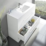 300mm Deep Bathroom Vanity Unit With Sink