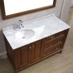 60 Bathroom Vanity Top With Right Offset Sink