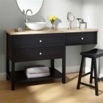 60 Inch Bathroom Vanity Single Sink With Makeup Area