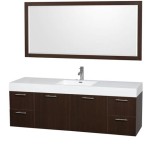 70 Inch Bathroom Vanity Single Sink