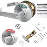 Bathroom Door Handle With Lock Instructions
