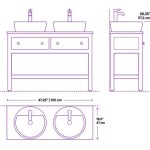 Bathroom Sink Counter Dimensions