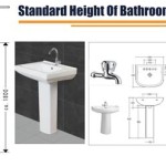 Bathroom Tap Height From Floor
