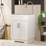 Bathroom Utility Sink Cabinet
