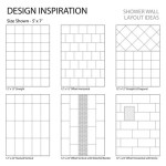 Bathroom Wall Tile Laying Patterns