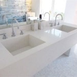 Caesarstone Integrated Bathroom Sink
