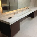 Commercial Bathroom Triple Sinks