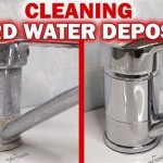 How Do You Remove Hard Water Stains From Bathroom Fixtures