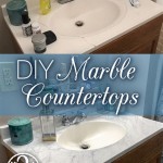 How To Cover Ugly Bathroom Countertop