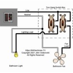 How To Wire A Bathroom Exhaust Fan And Light On Two Switches