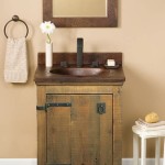 Rustic Farmhouse Bathroom Vanity 24 Inch