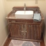 Turn A Dry Sink Into Bathroom Vanity Unit