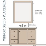 What Size Of Mirror For The Bathroom