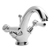 Bathroom Basin Mixer Tap With Pop Up Waste