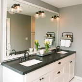 Bathroom Designs With Double Sinks