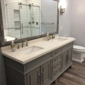 Bathroom Remodel Double Sink Vanity