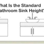 Bathroom Sink Height