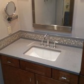 Bathroom Sink Tile Backsplash Ideas