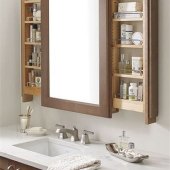 Bathroom Vanity Mirror Wall Storage Cabinet
