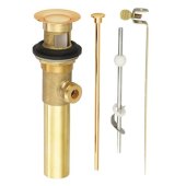 Brass Bathroom Sink Drain Assembly