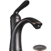 Bronze Single Hole Bathroom Sink Faucet