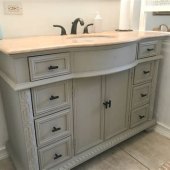 Can You Use Chalk Paint For Bathroom Cabinets