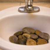 Decorative Rocks For Bathroom Sink