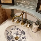 French Country Bathroom Sink