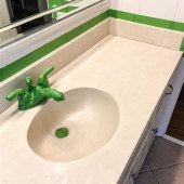How Do You Paint A Bathroom Sink Countertop