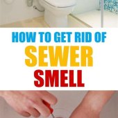 How To Get Rid Of A Sewage Smell In The Bathroom